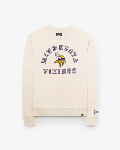 MINNESOTA VIKINGS CALDERWOOD WELL WORN '47 FRENCH TERRY CREW