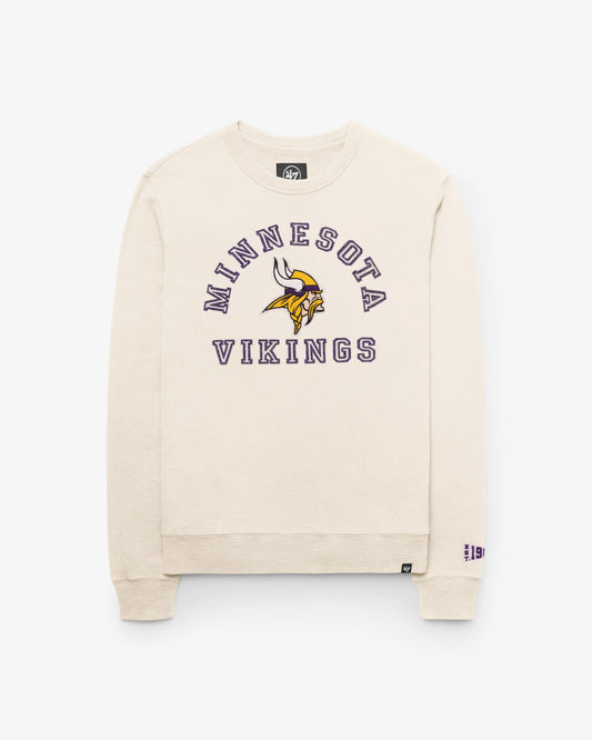 MINNESOTA VIKINGS CALDERWOOD WELL WORN '47 FRENCH TERRY CREW