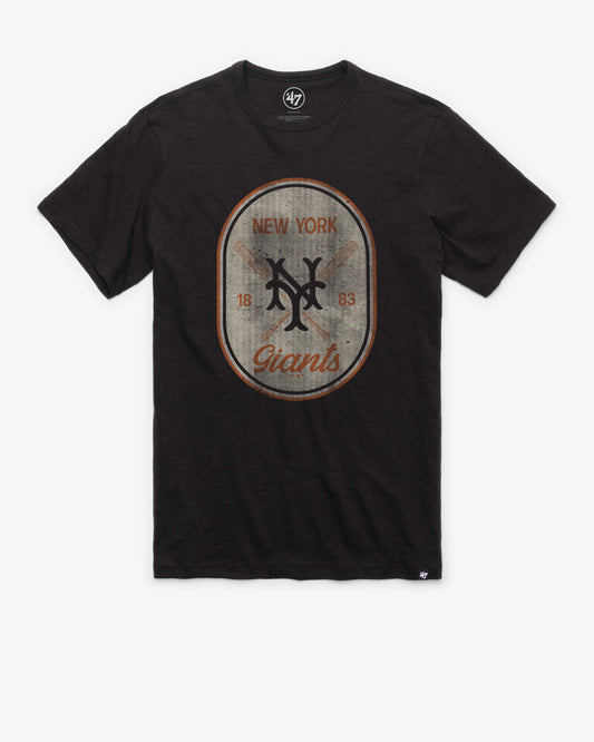 SAN FRANCISCO GIANTS COOPERSTOWN CROSS PATCH '47 SCRUM TEE