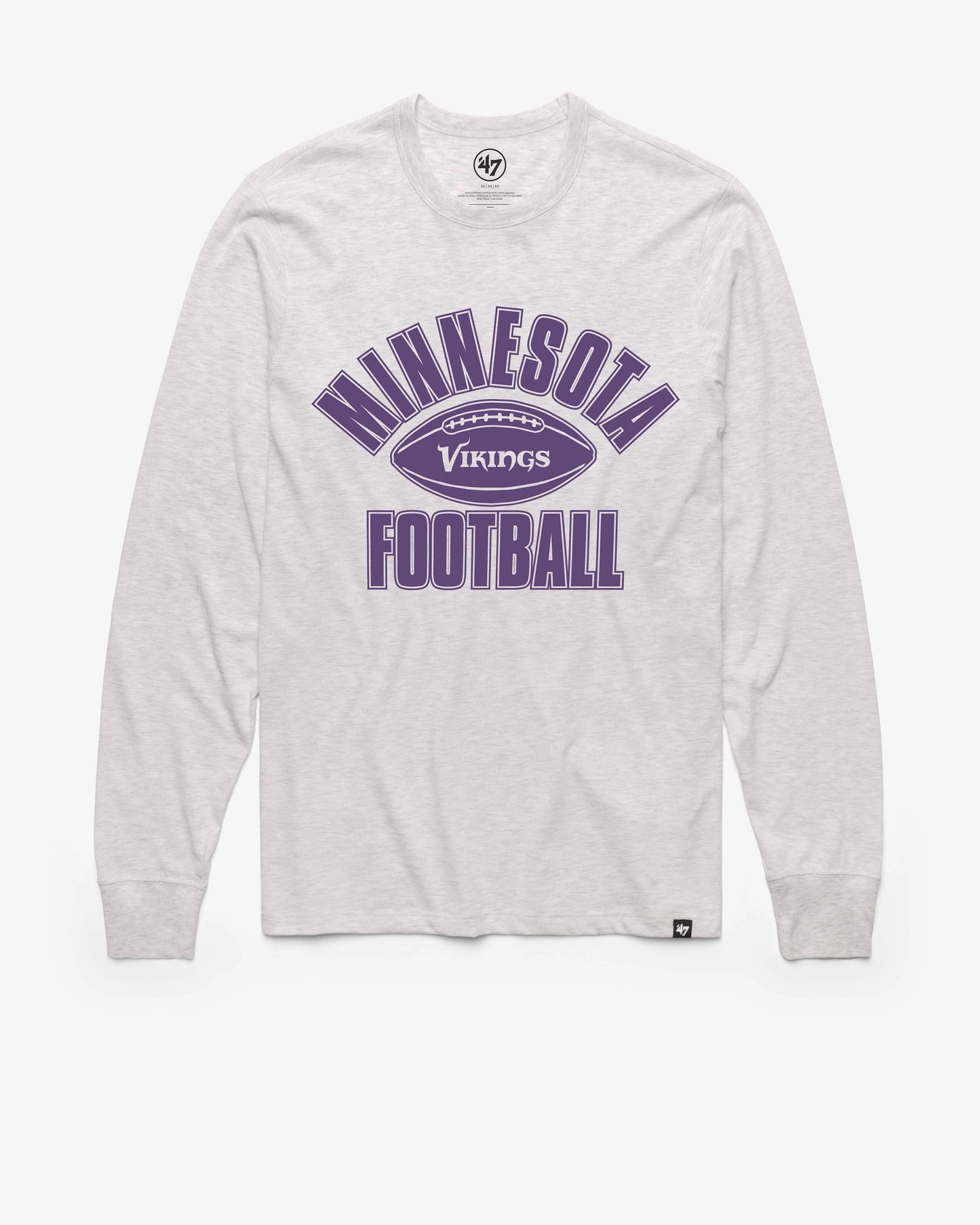 MINNESOTA VIKINGS ISSUED '47 FRANKLIN LONG SLEEVE TEE