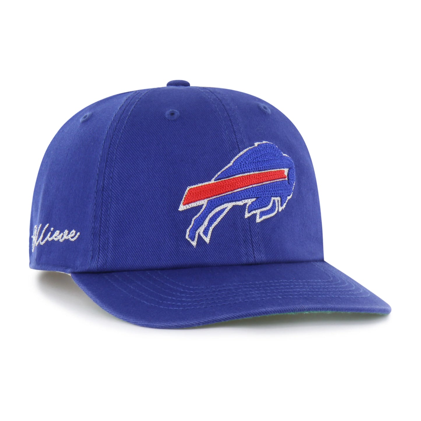 BUFFALO BILLS CHAIN SIDE STITCH '47 CLEAN UP FLAT BRIM