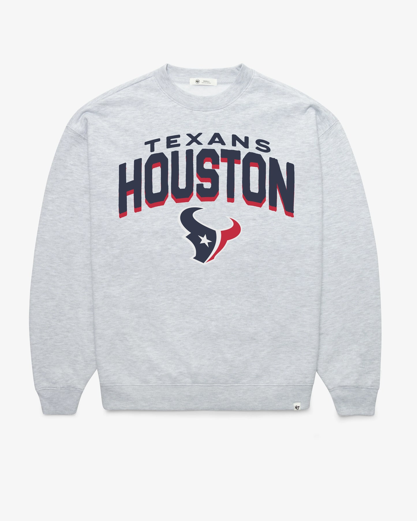 HOUSTON TEXANS CAMPUS ARCH CLOUD '47 OVERSIZED CREW WOMENS