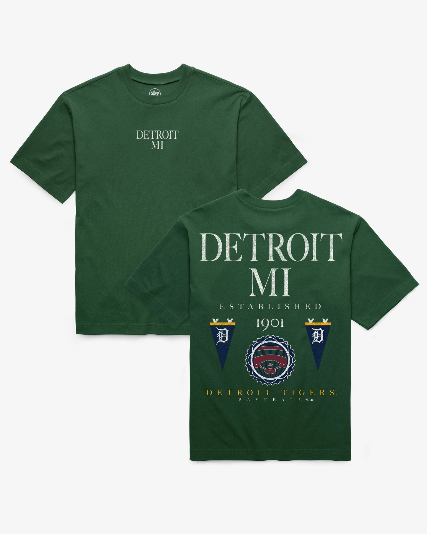 DETROIT TIGERS CITY POINT '47 FOUNDATION TEE