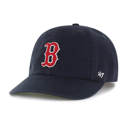 BOSTON RED SOX CHAIN SIDE STITCH '47 CLEAN UP ROUND VISOR