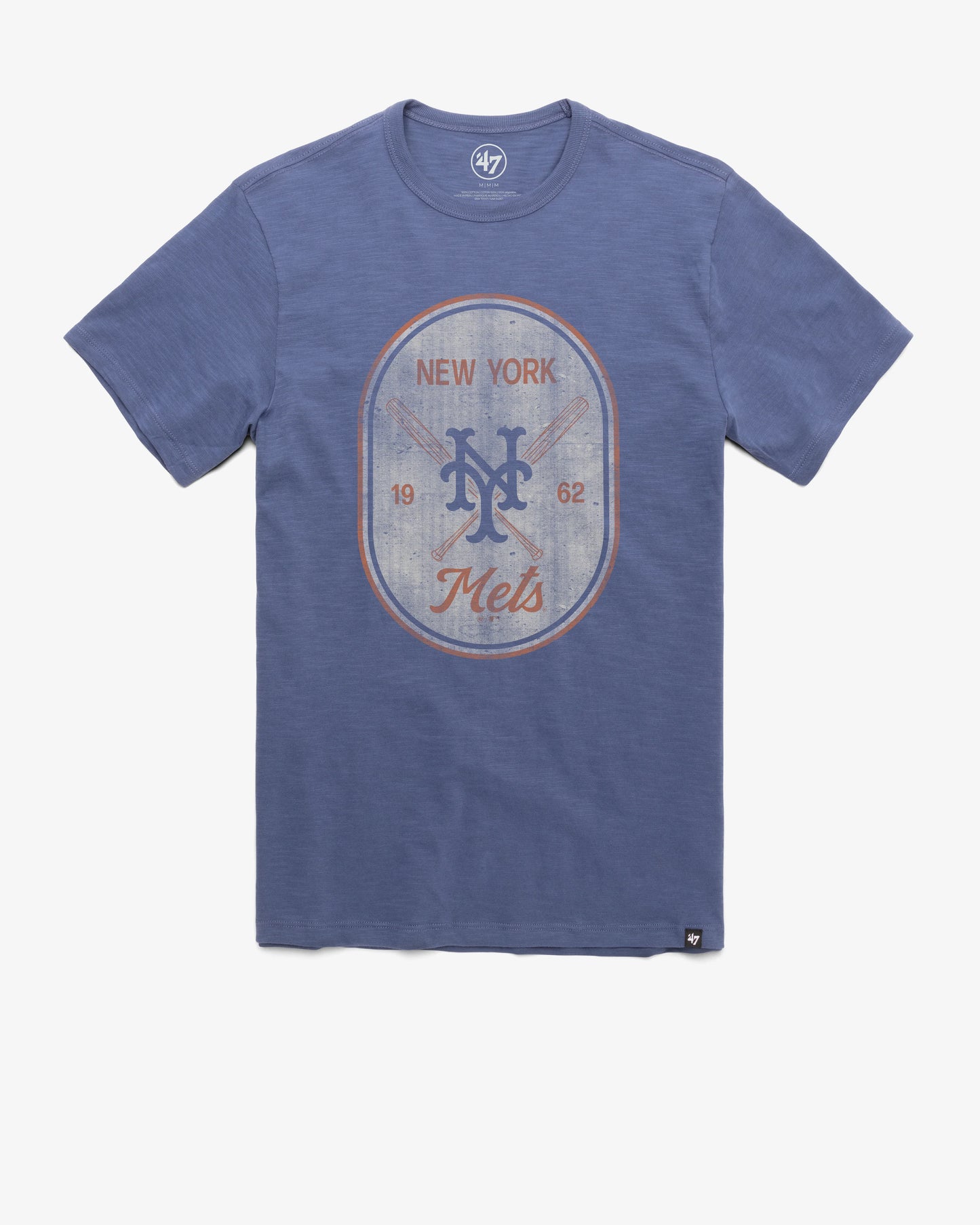 NEW YORK METS COOPERSTOWN CROSS PATCH '47 SCRUM TEE