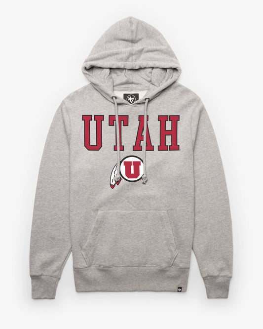 UTAH UTES STRAIGHT BLOCK '47 HEADLINE HOOD