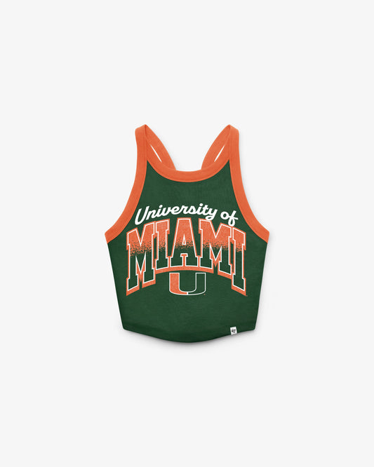 MIAMI HURRICANES SHIMMER SHADOW '47 WOMEN'S SPORTY TANK