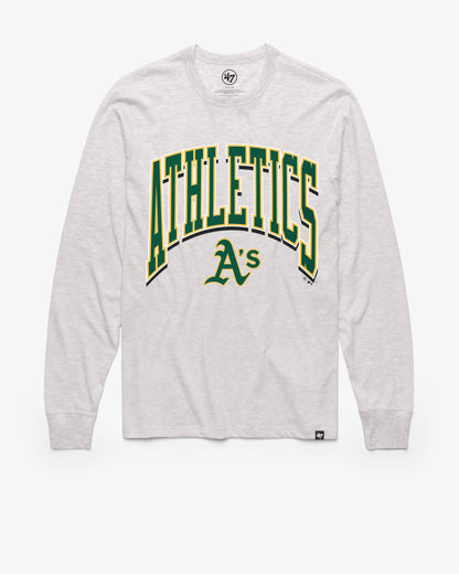 ATHLETICS BASEBALL WALK TALL '47 FRANKLIN LONG SLEEVE TEE