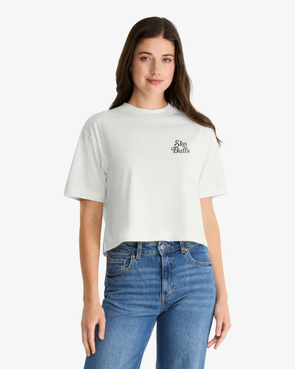 COLORADO BUFFALOES STRAIGHT THRU '47 REED CITY TEE WOMENS