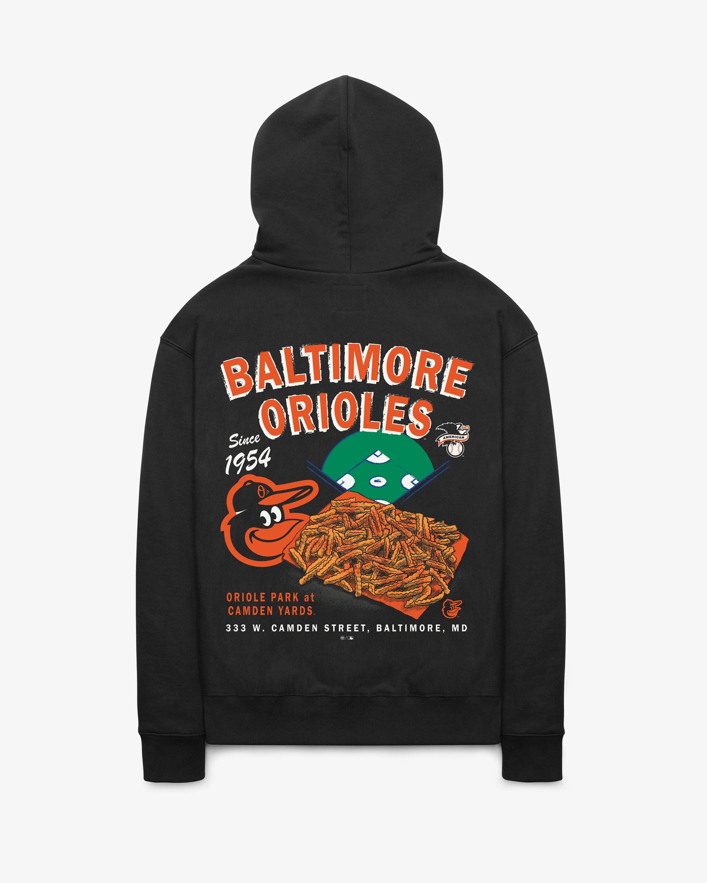 BALTIMORE ORIOLES STADIUM EATS '47 FOUNDATION HOOD