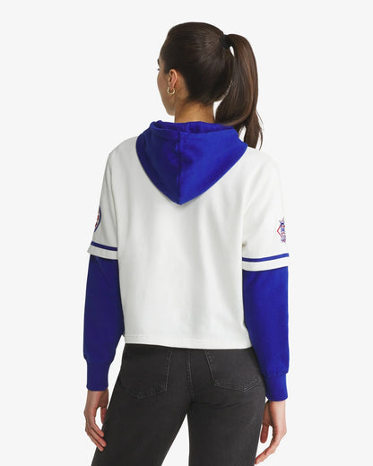 CHICAGO CUBS TRIFECTA CROPPED '47 SHORTSTOP PULLOVER HOOD WOMENS