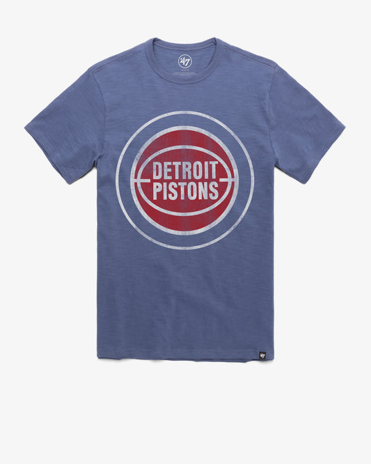 DETROIT PISTONS HARDWOOD CLASSICS GRIT '47 SCRUM TEE
