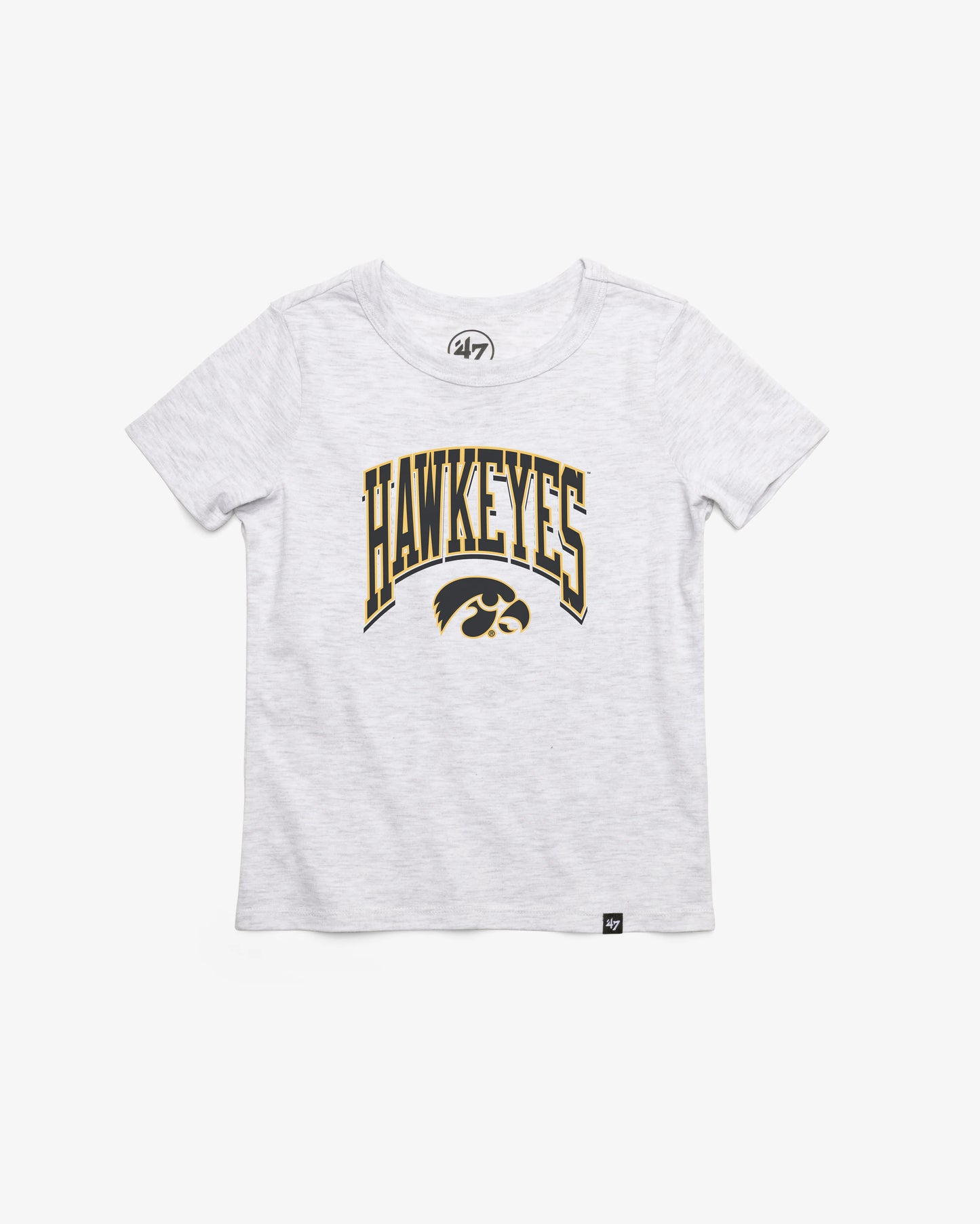 IOWA HAWKEYES WALK TALL '47 KIDS FRANKLIN TEE