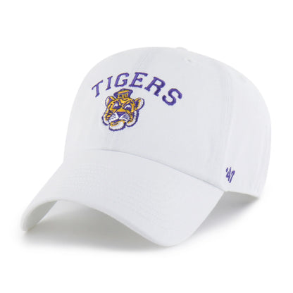 LOUISIANA STATE TIGERS LSU VINTAGE CLASSIC ARCH '47 CLEAN UP