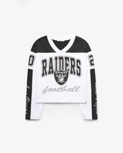 LAS VEGAS RAIDERS EXCLAMATION '47 WOMEN'S METRO JERSEY TEE