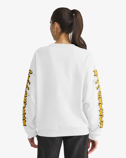 PITTSBURGH STEELERS HISTORIC THUNDEROUS '47 WOMEN'S OVERSIZED CREW