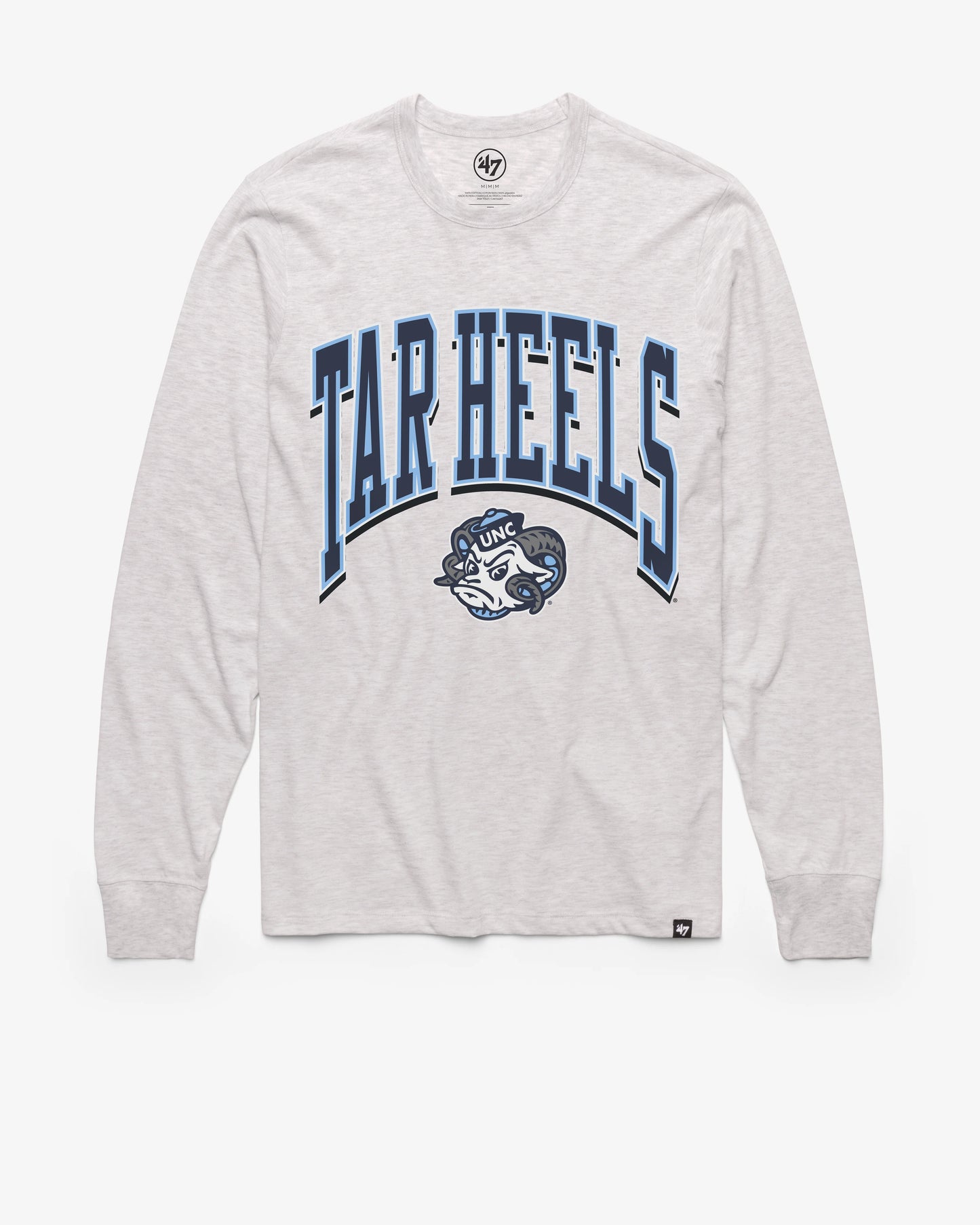 NORTH CAROLINA TAR HEELS UNC WALK TALL '47 FRANKLIN LONG SLEEVE TEE