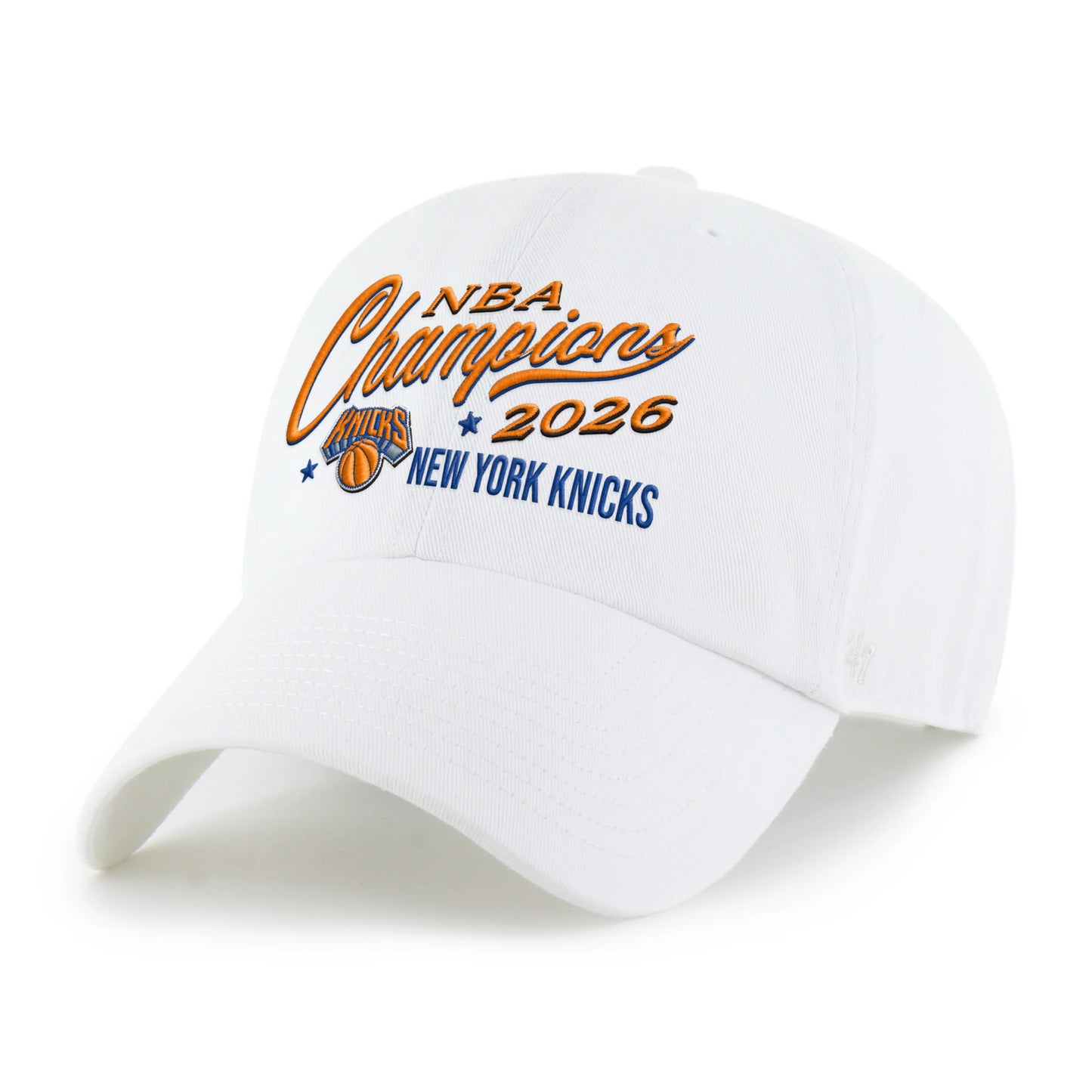 NEW YORK KNICKS 2026 NBA CHAMPIONS '47 CLEAN UP