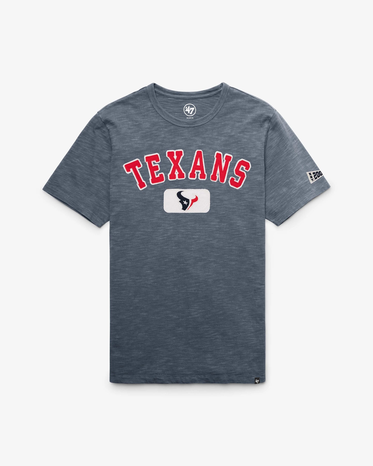 HOUSTON TEXANS SEYMOORE WELL WORN '47 HEAVY SLUB TEE