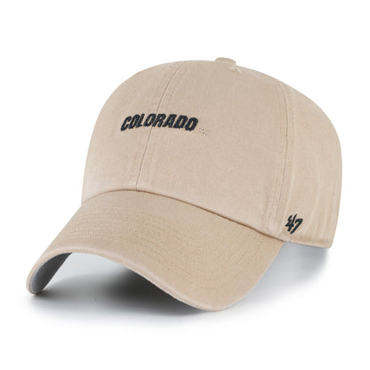 Colorado Buffaloes Script '47 Clean Up