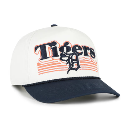 DETROIT TIGERS SCRIPT FADE TWO TONE ROPE '47 HITCH