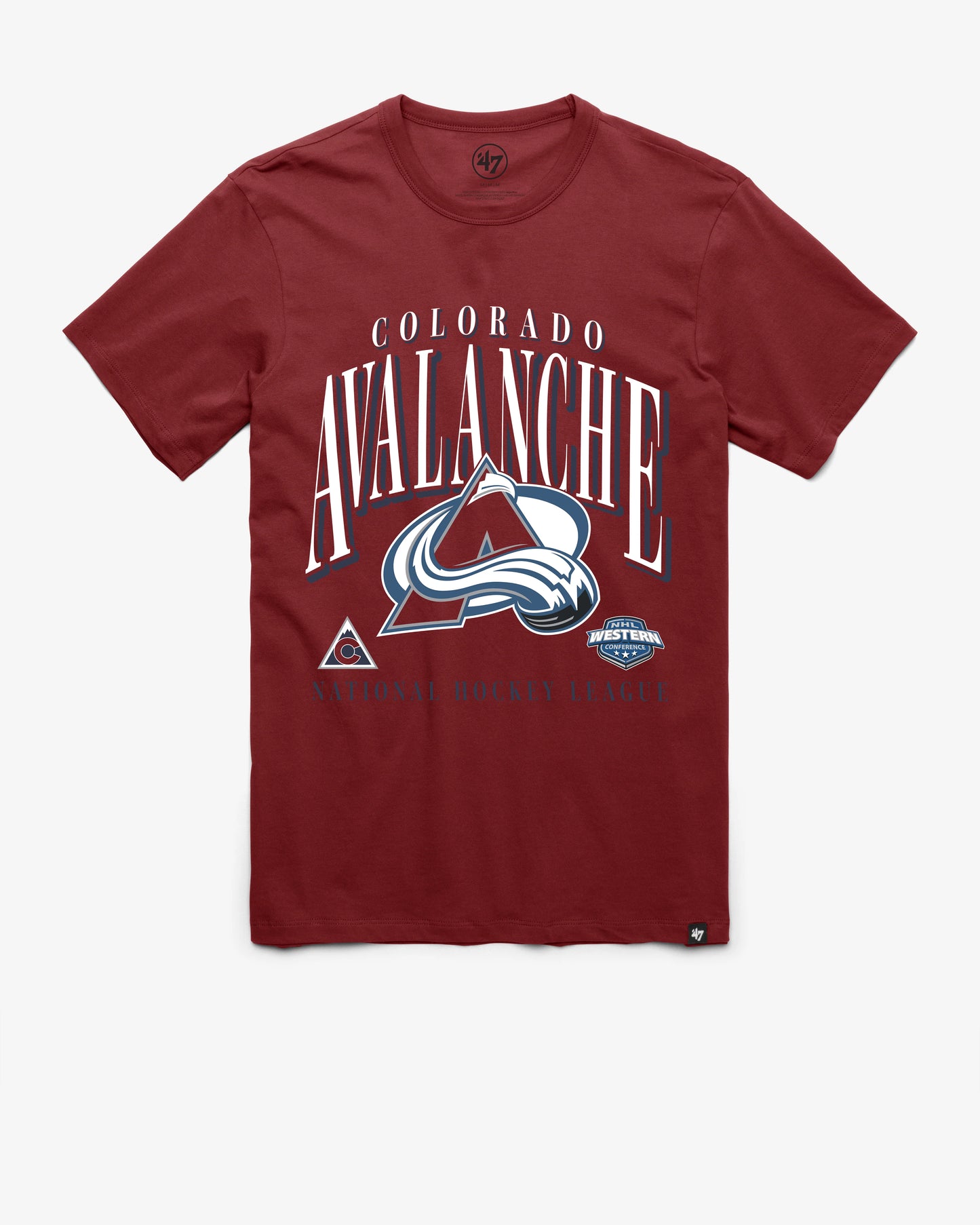 COLORADO AVALANCHE CREASE '47 FRANKLIN TEE