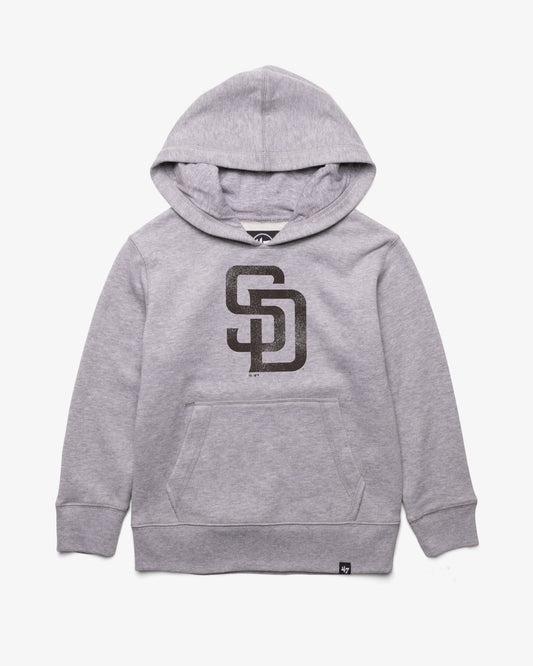 SAN DIEGO PADRES DISTRESSED IMPRINT '47 KID'S HEADLNE HOOD