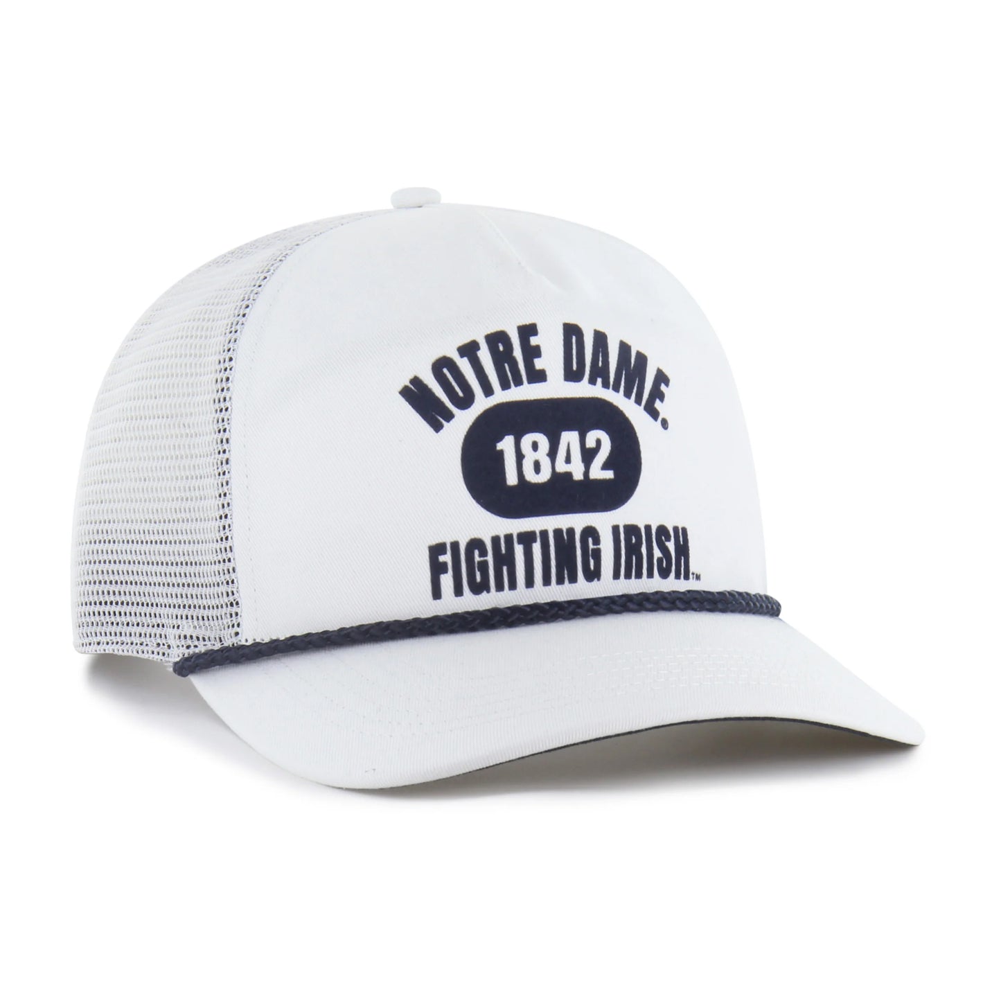 Notre Dame Fighting Irish Vintage Flock Ball '47 Hitch