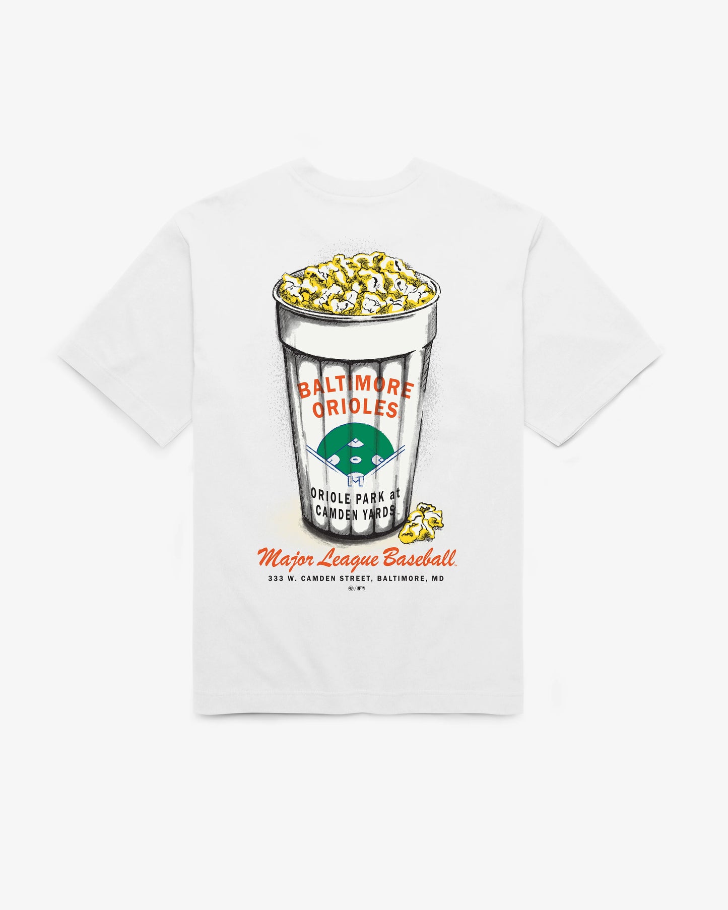 BALTIMORE ORIOLES SNACK STAND '47 FOUNDATION TEE
