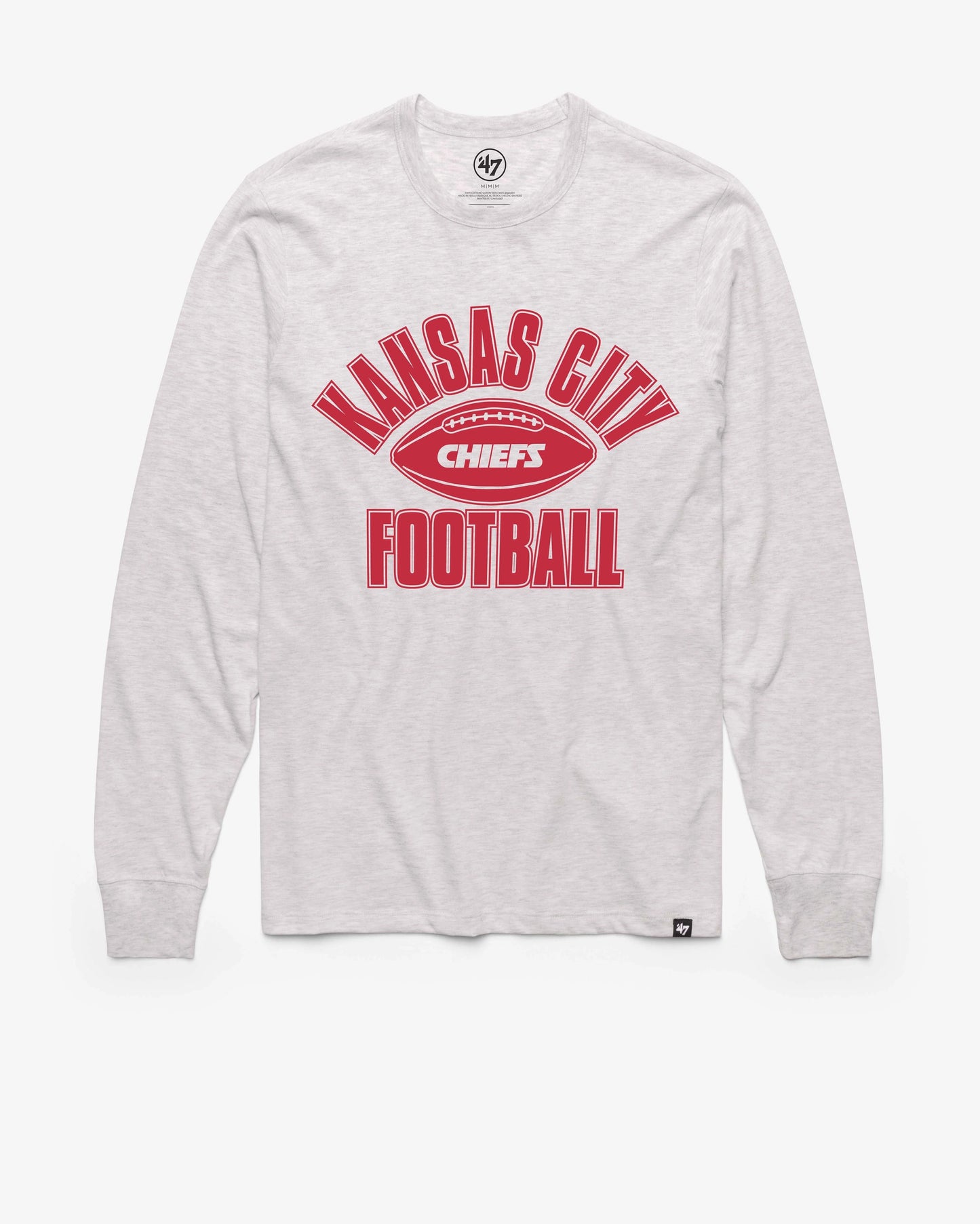KANSAS CITY CHIEFS ISSUED '47 FRANKLIN LONG SLEEVE TEE