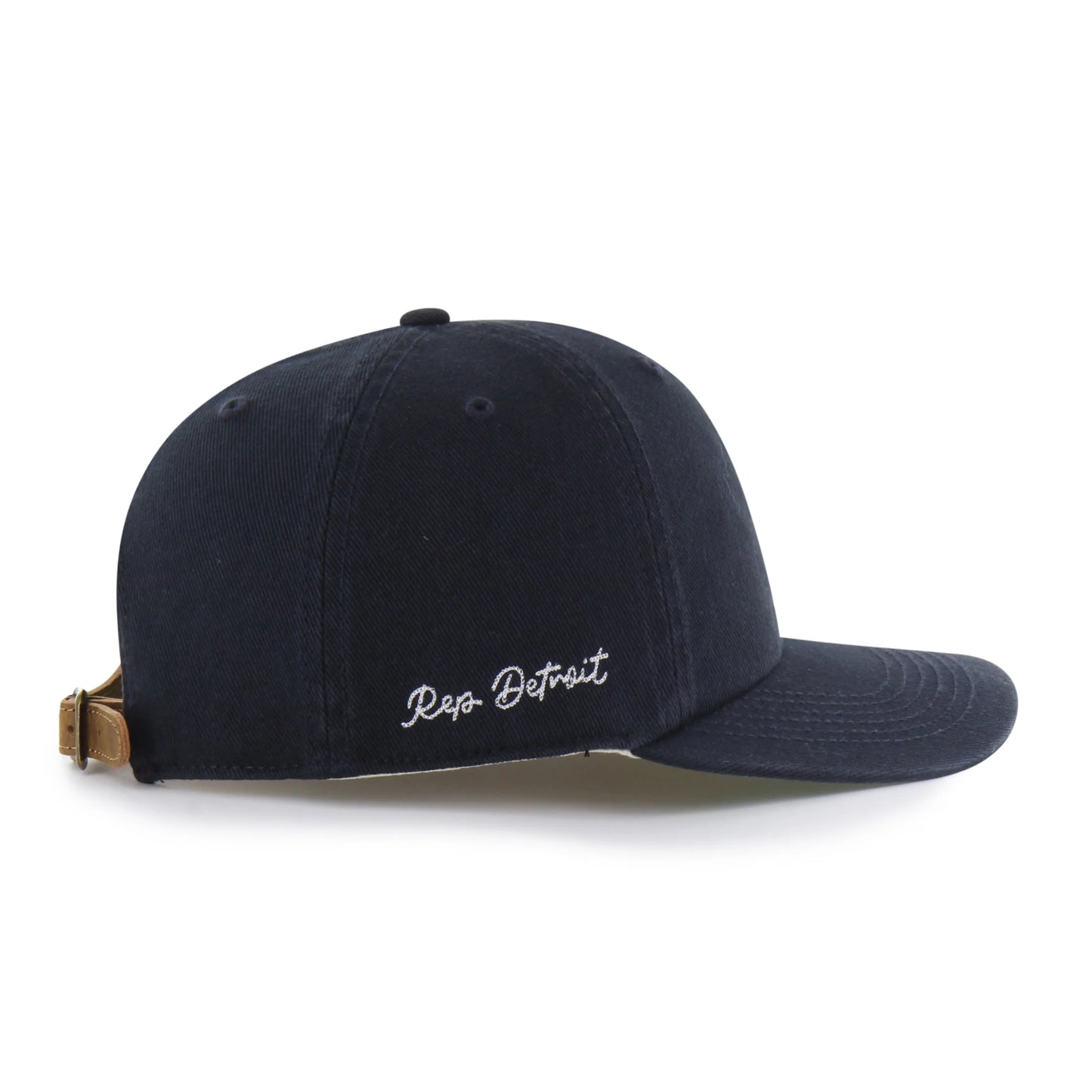 DETROIT TIGERS CHAIN SIDE STITCH '47 CLEAN UP FLAT BRIM