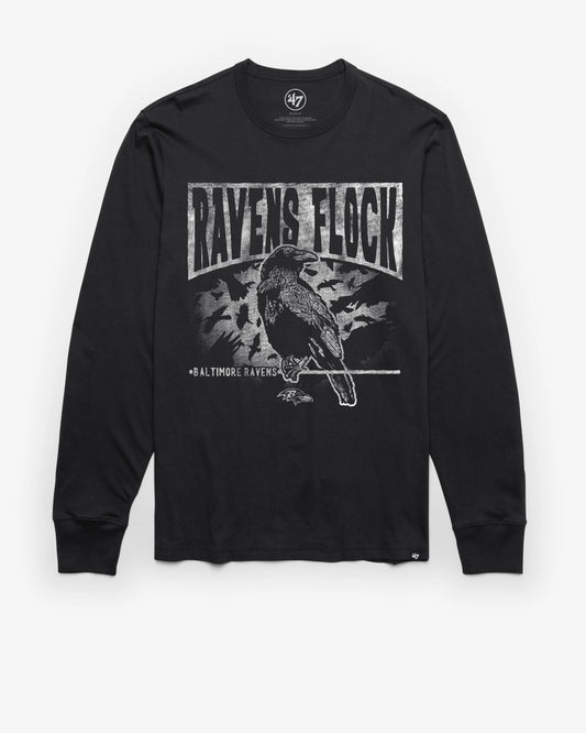 BALTIMORE RAVENS REGIONAL '47 FRANKLIN LONG SLEEVE TEE