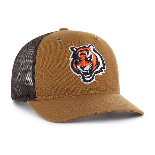 CINCINNATI BENGALS CARHARTT '47 TRUCKER RF RELAXED FIT