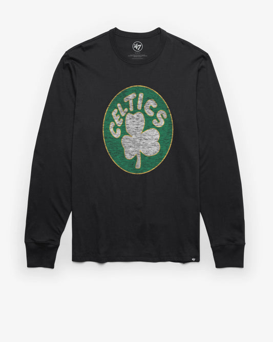 BOSTON CELTICS HARDWOOD CLASSICS PREMIER '47 FRANKLIN LONG SLEEVE TEE