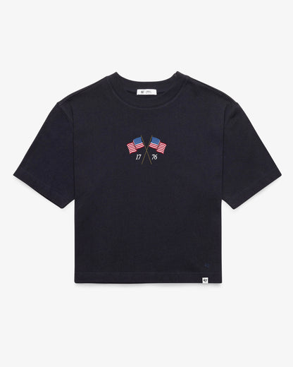 FLAG WAVING '47 REED CITY TEE WOMENS
