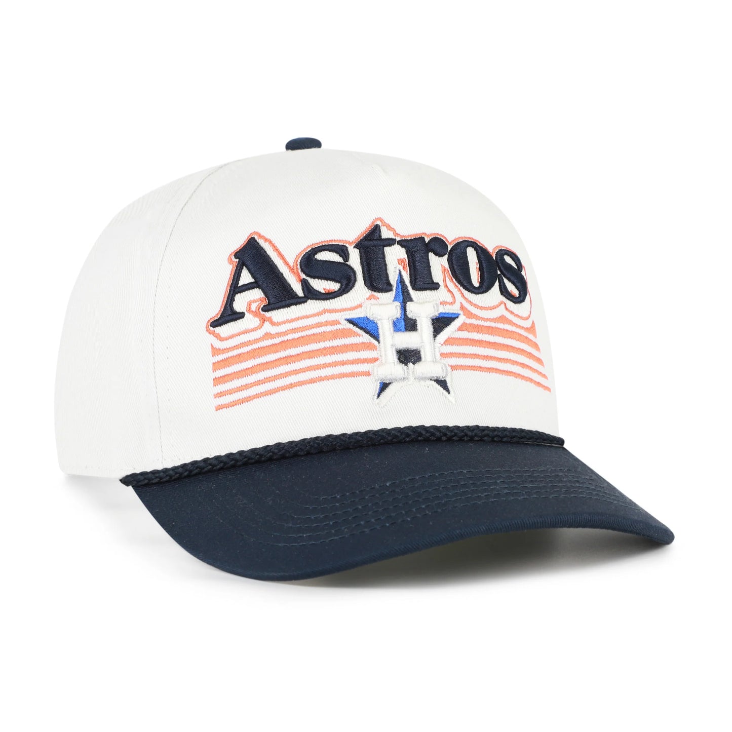 HOUSTON ASTROS SCRIPT FADE TWO TONE ROPE '47 HITCH