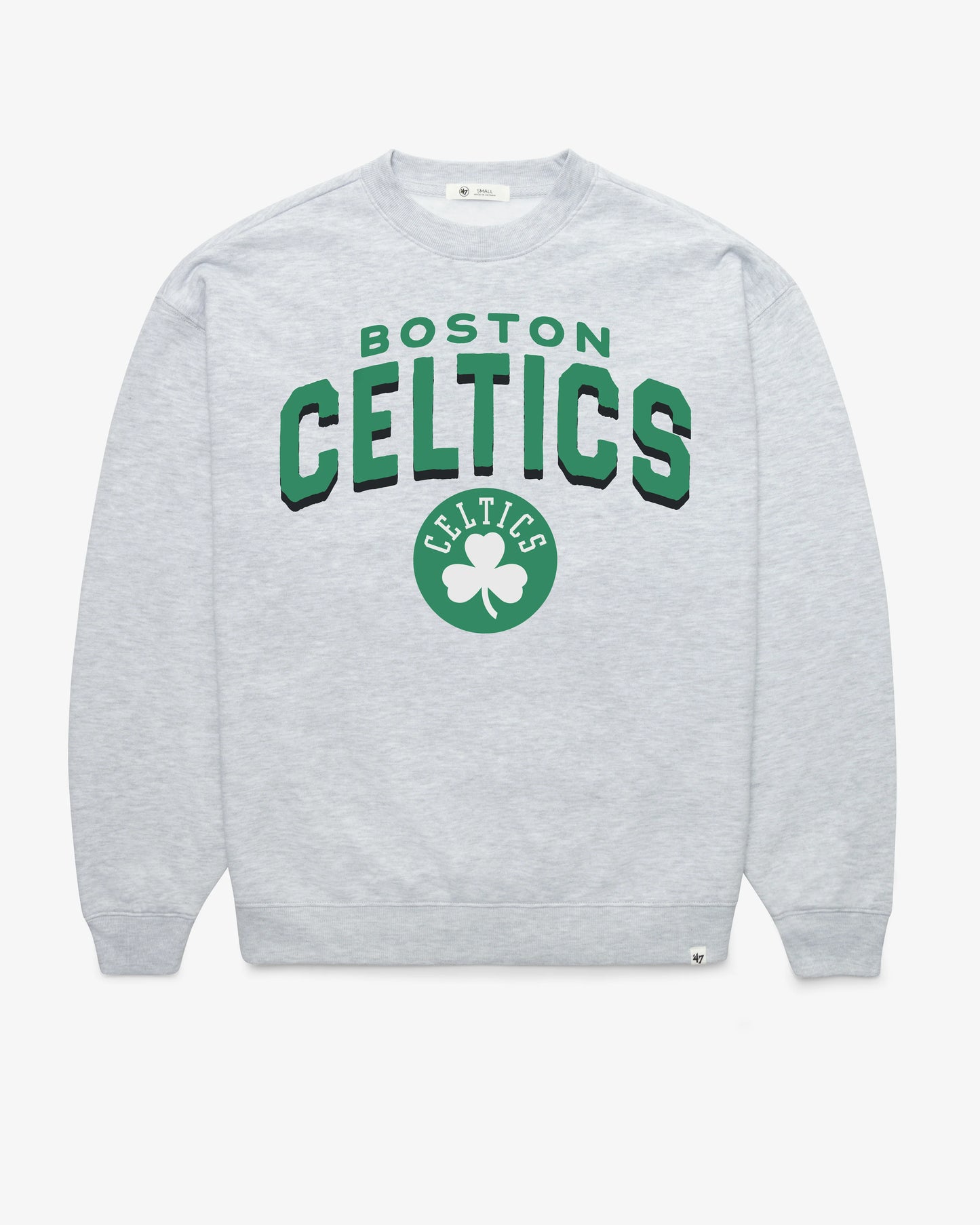 BOSTON CELTICS CAMPUS ARCH CLOUD '47 OVERSIZED CREW WOMENS