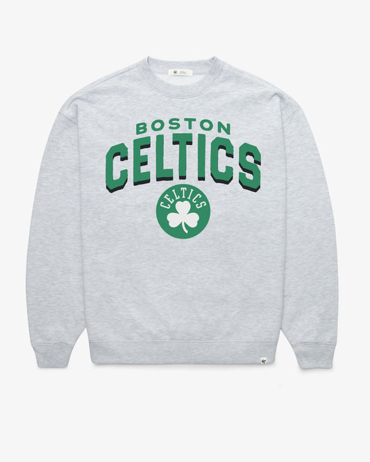 BOSTON CELTICS CAMPUS ARCH CLOUD '47 OVERSIZED CREW WOMENS
