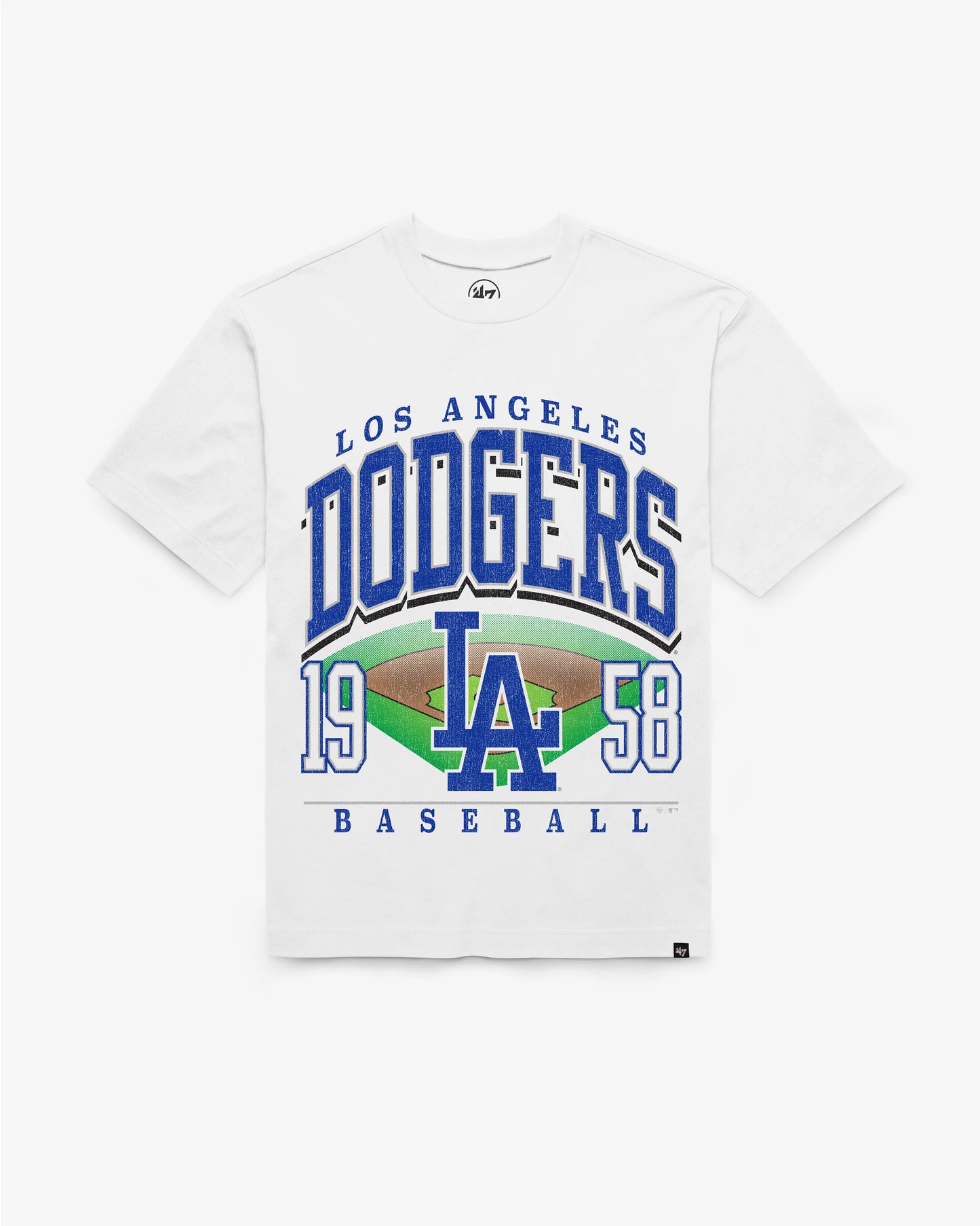 LOS ANGELES DODGERS FIELD GENERAL '47 FOUNDATION TEE