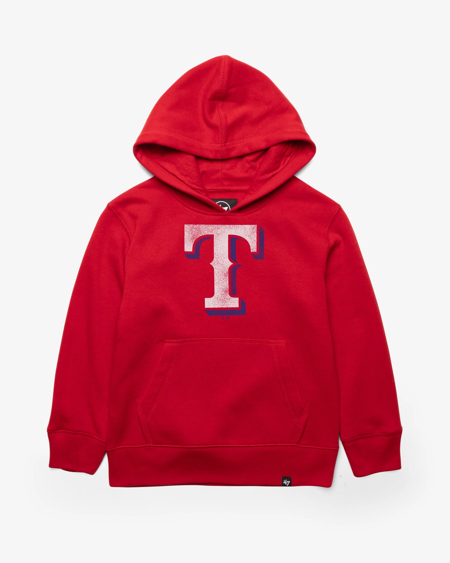 TEXAS RANGERS DISTRESSED IMPRINT '47 KID'S HEADLINE HOOD