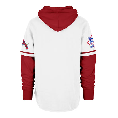 ST. LOUIS CARDINALS COOPERSTOWN TRIFECTA '47 SHORTSTOP PULLOVER HOOD