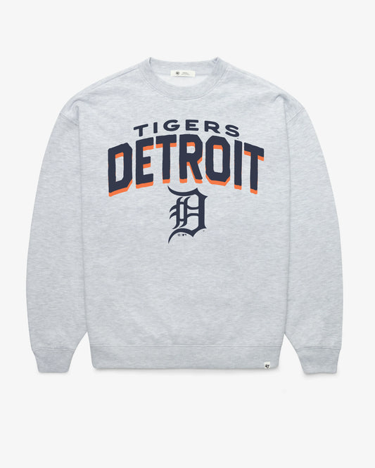 DETROIT TIGERS CAMPUS ARCH CLOUD '47 OVERSIZED CREW WOMENS