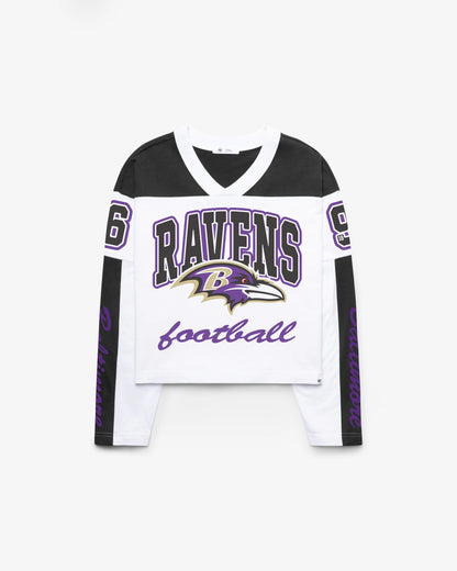 BALTIMORE RAVENS EXCLAMATION '47 WOMEN'S METRO JERSEY TEE