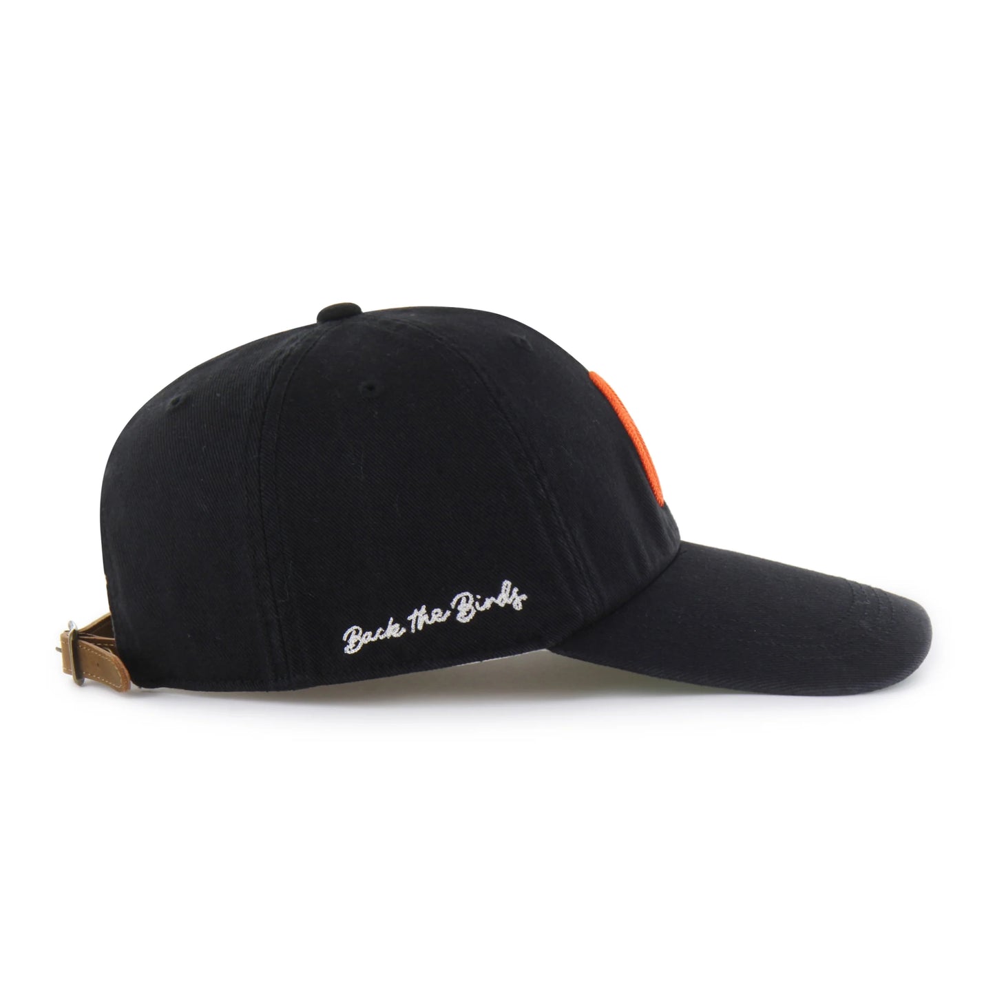 BALTIMORE ORIOLES CHAIN SIDE STITCH '47 CLEAN UP LONG VISOR