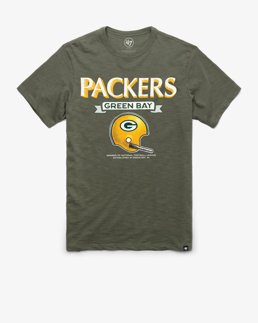 GREEN BAY PACKERS HISTORIC LONG HAUL '47 SCRUM TEE