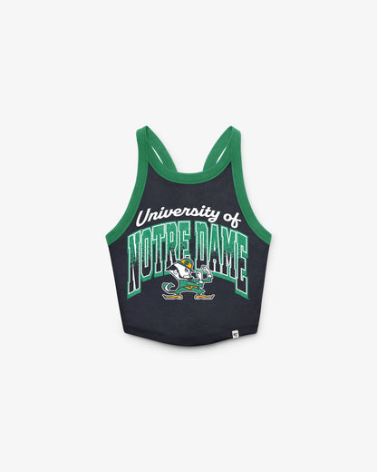 NOTRE DAME FIGHTING IRISH SHIMMER SHADOW '47 WOMEN'S SPORTY TANK