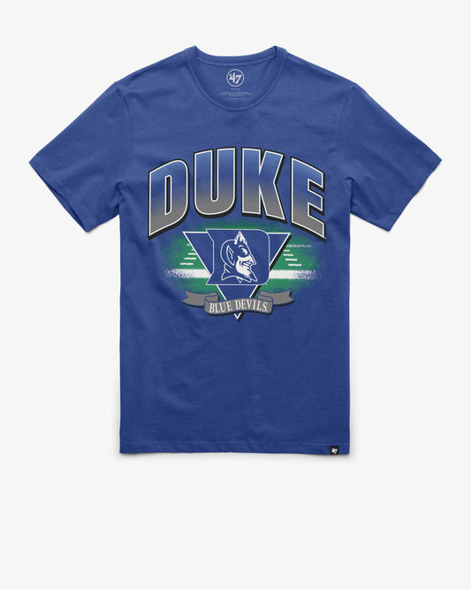 DUKE BLUE DEVILS ARENA FADE '47 FRANKLIN TEE