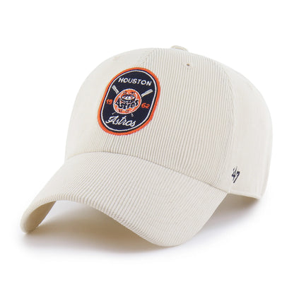 HOUSTON ASTROS COOPERSTOWN CROSSPATCH CORD '47 CLEAN UP