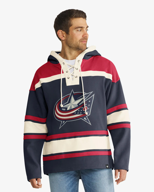 COLUMBUS BLUE JACKETS SUPERIOR '47 LACER HOOD
