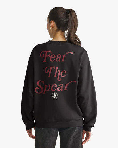 FLORIDA STATE SEMINOLES SHOUT IT OUT '47 OVERSIZED CREW WOMENS